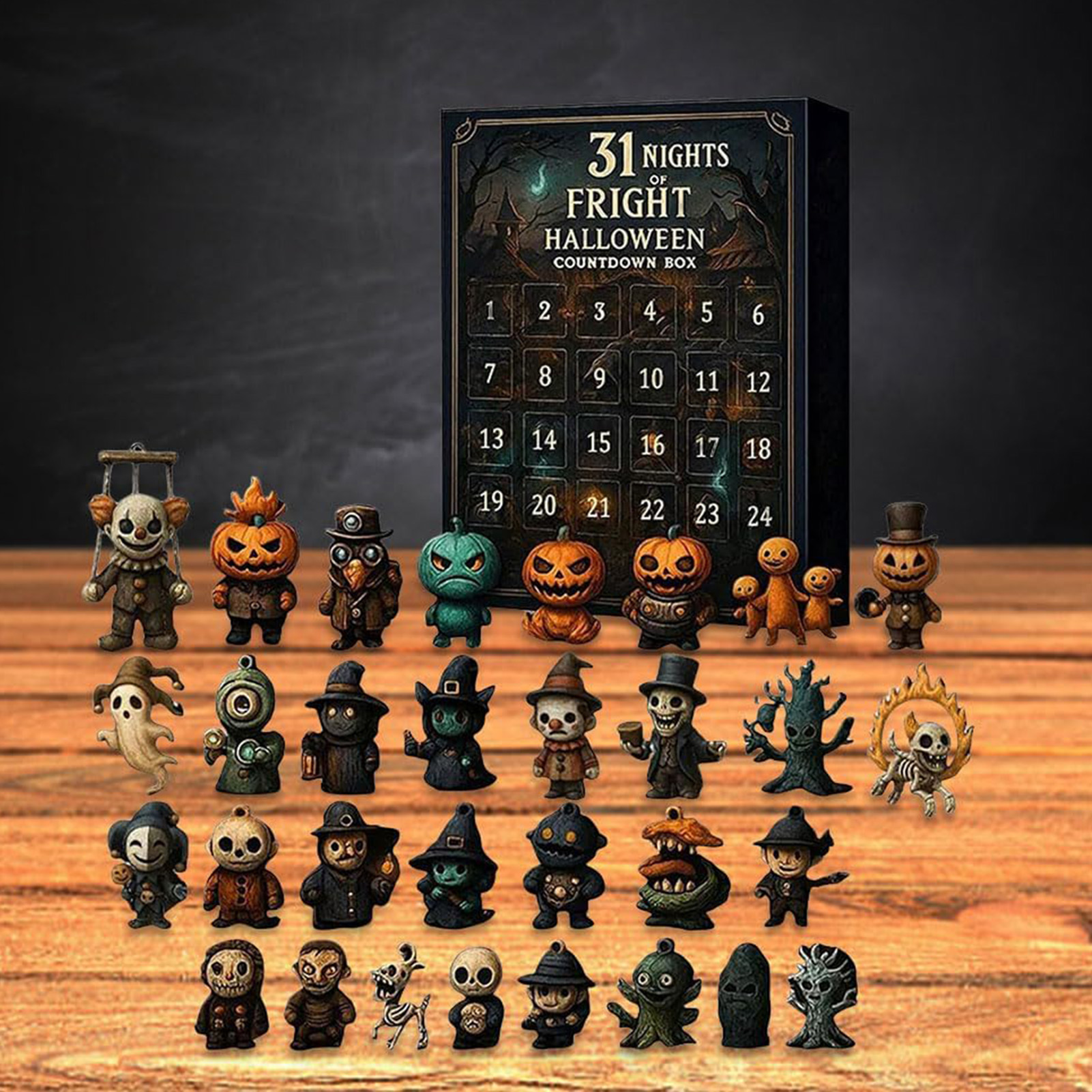 31 Nights Of Fright For Hallow - Advent Calendar Gift review and price