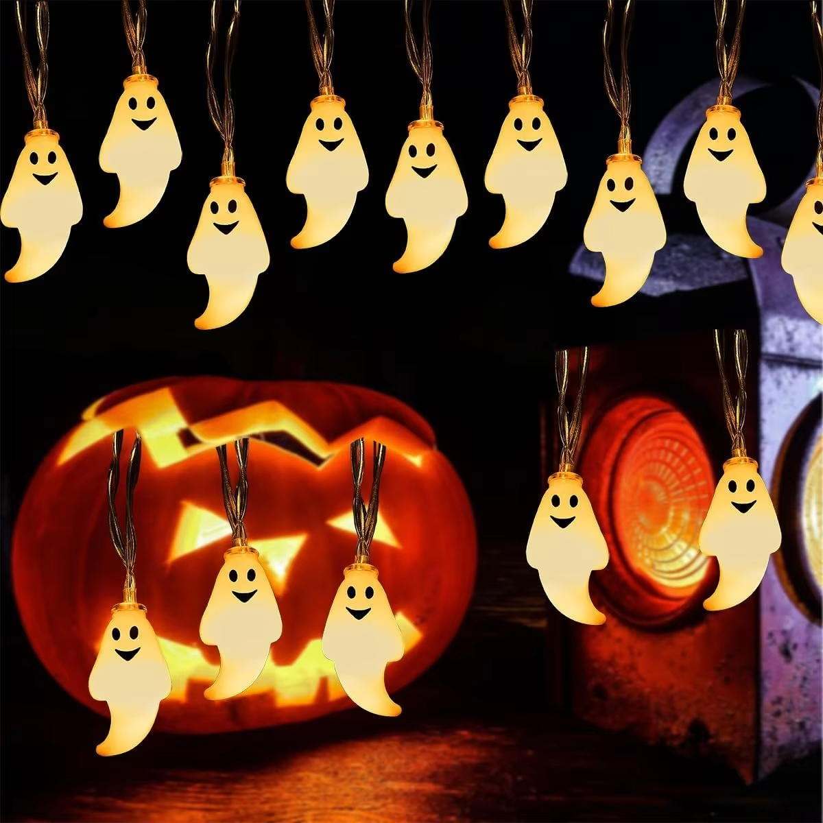 Battery Ghost LED String Light - Led Fairy String Lights review and price