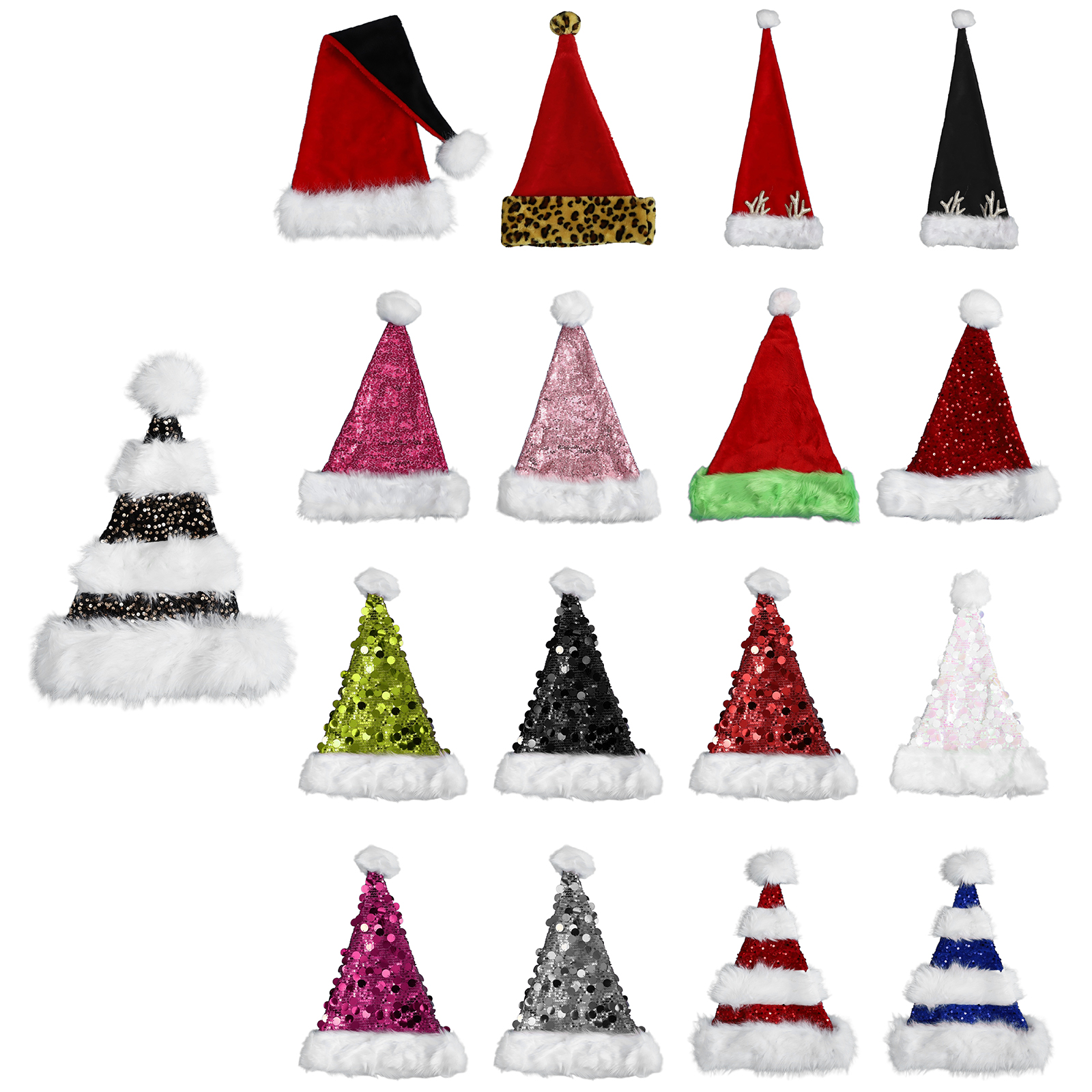 Adults Christmas Santa Hat Sof - Santa Hat Plush review and price