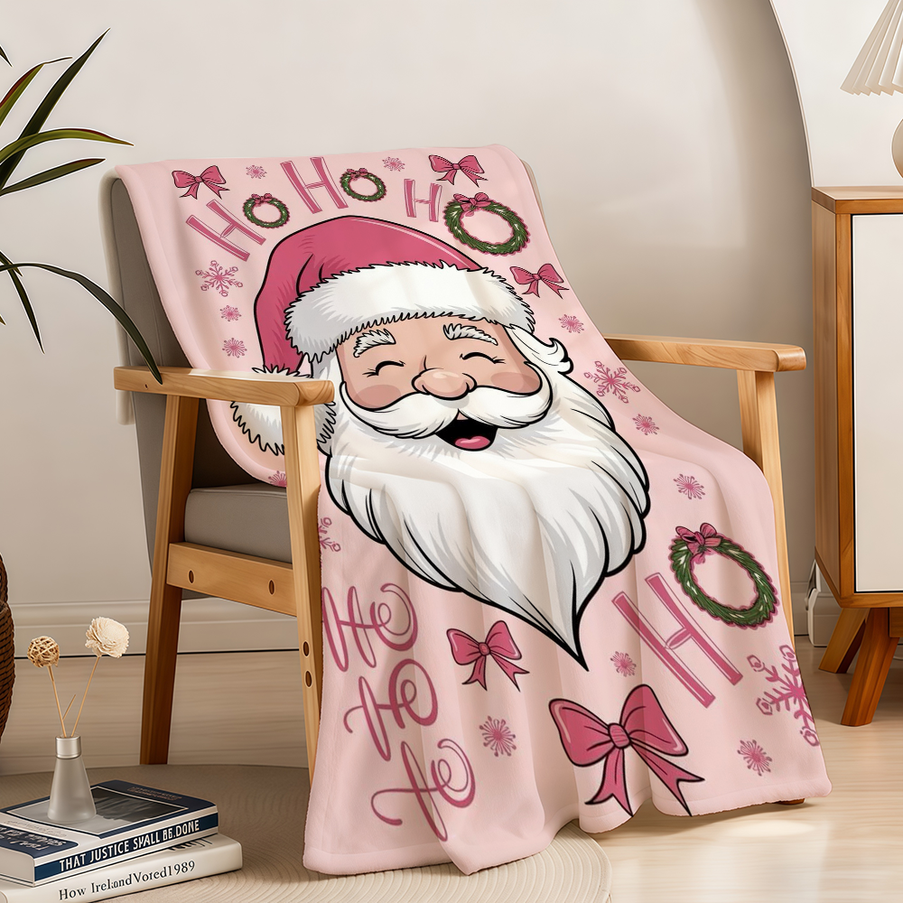 Pink Christmas Blanket Throw S - Christmas Throw Blanket review and price