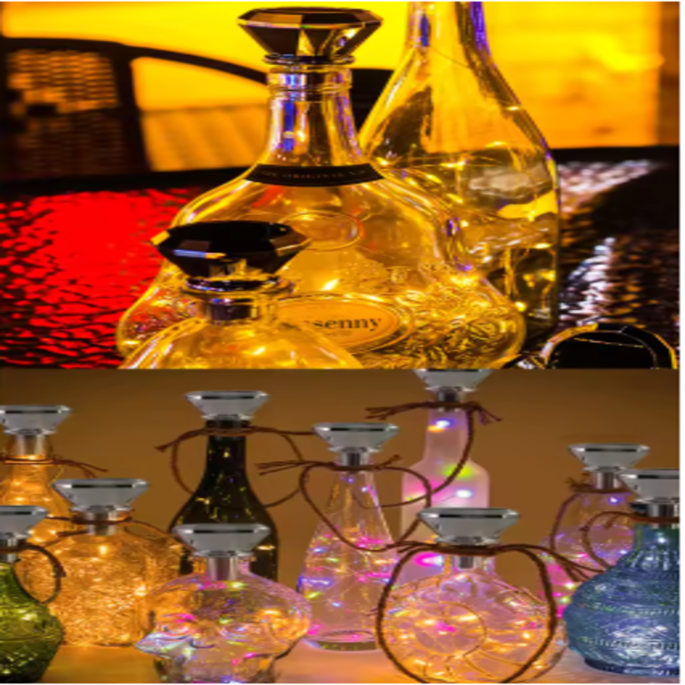 Solar Powered Bottle Stopper S - Led Fairy String Lights review and price