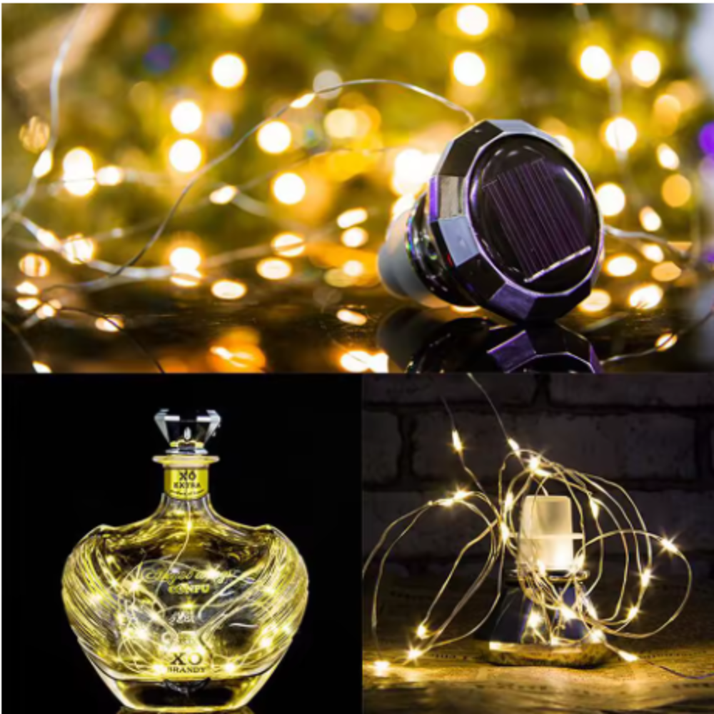 Solar Powered Bottle Stopper S - Led Fairy String Lights review and price