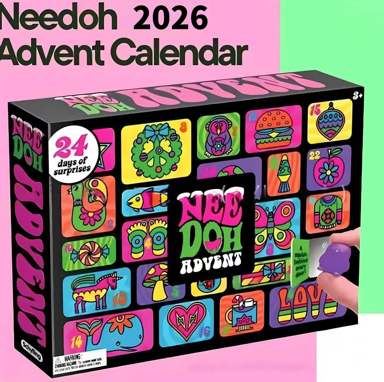 Nee Doh Advent Calendar 24Pcs  - Advent Calendar Gift review and price