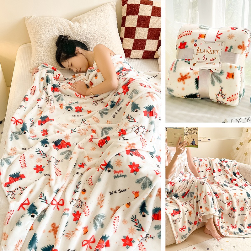 70x100cm Christmas Thickened F - Christmas Throw Blanket review and price
