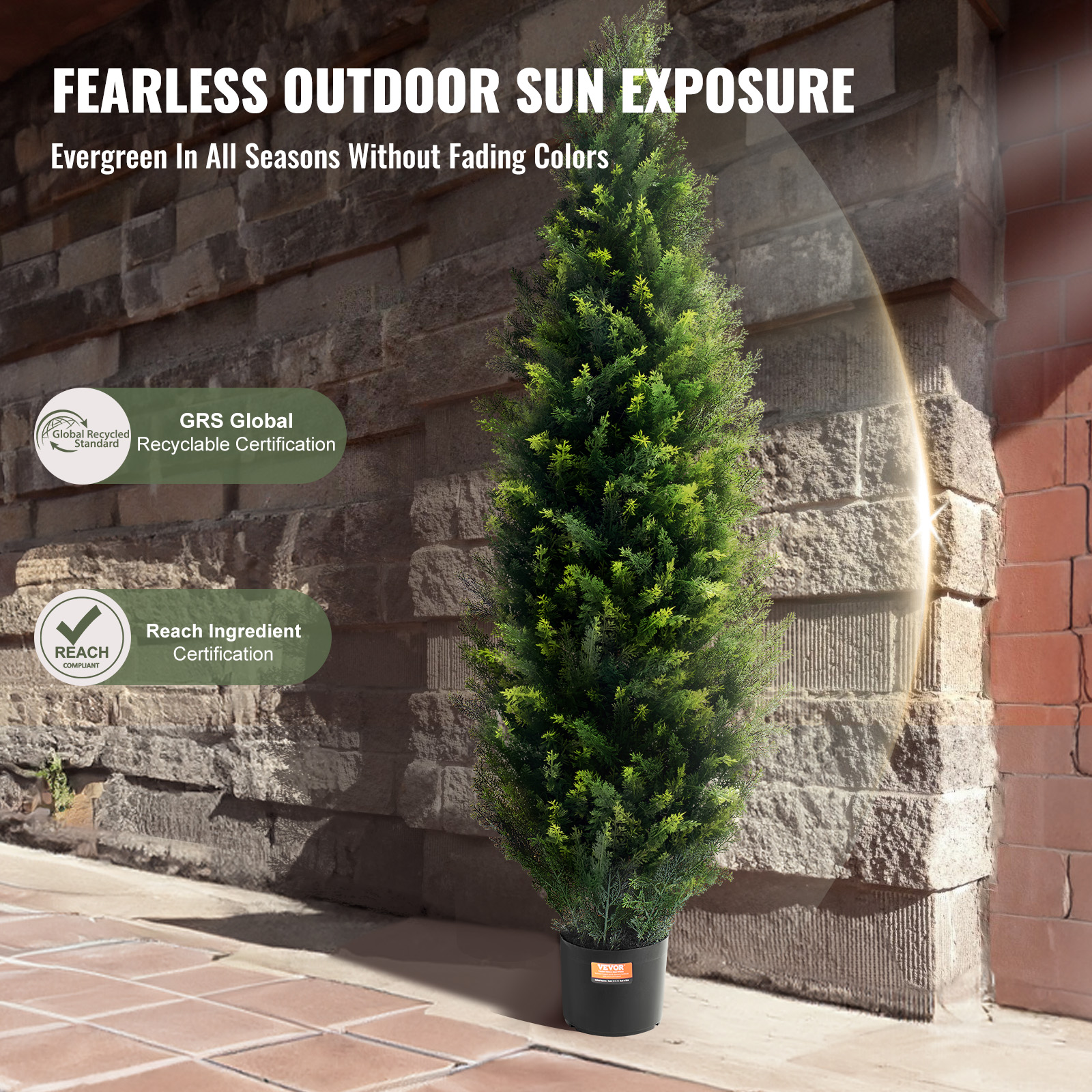 SucceBuy Artificial Cedar Topi - Christmas Tree Artificial review and price