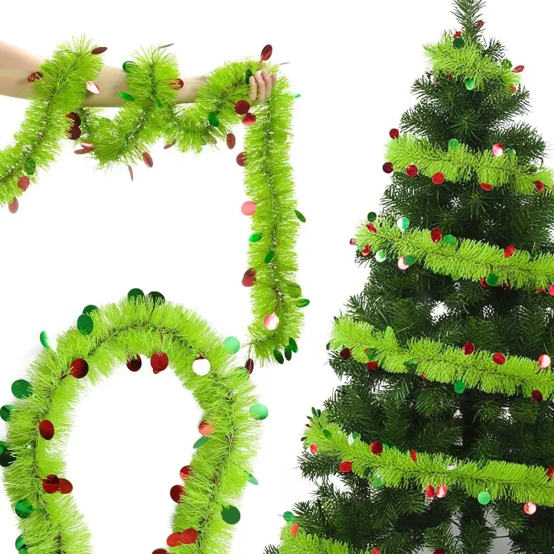 2M Length Christmas Tinsel Gar - Tinsel Garland Decoration review and price
