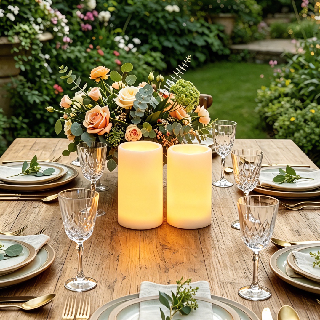 Flameless LED Pillar Candle Wa - Christmas Lights Outdoor review and price