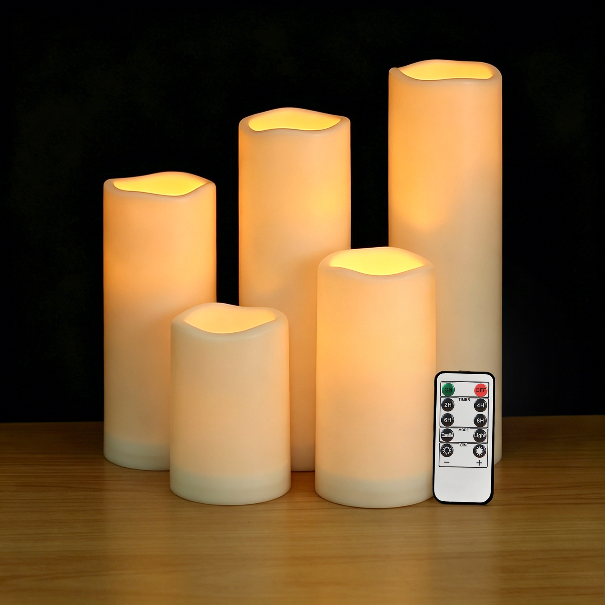 Flameless LED Pillar Candle Wa - Christmas Lights Outdoor review and price