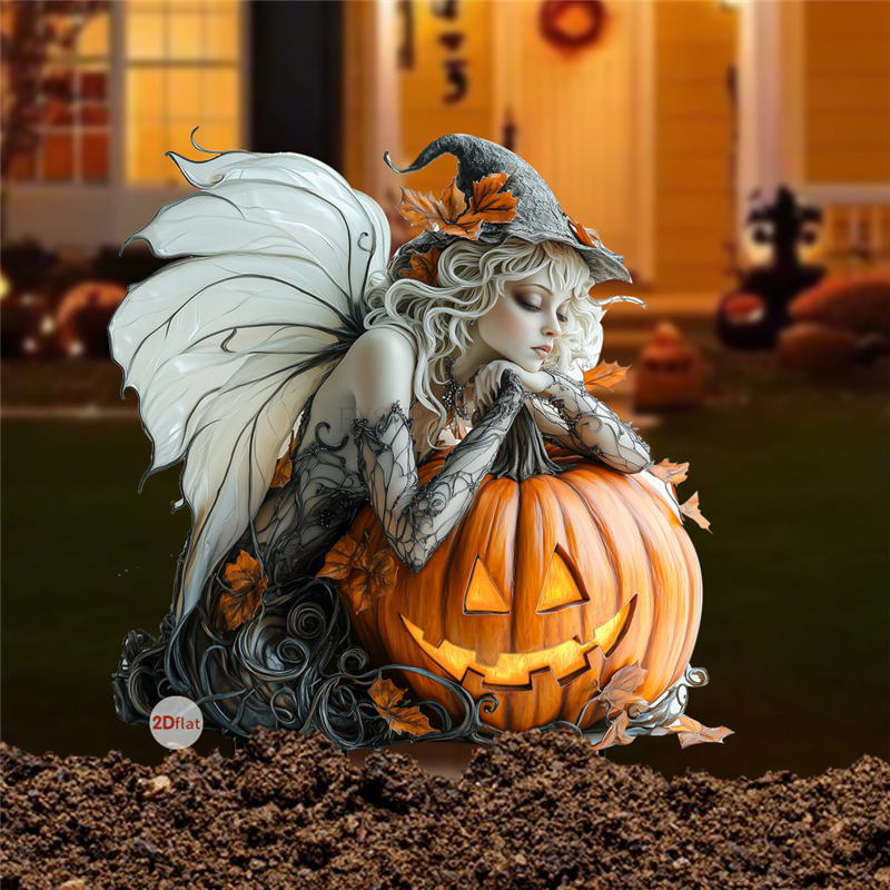 Pcs 2D Acrylic Halloween Elf F - Christmas Lights Outdoor review and price