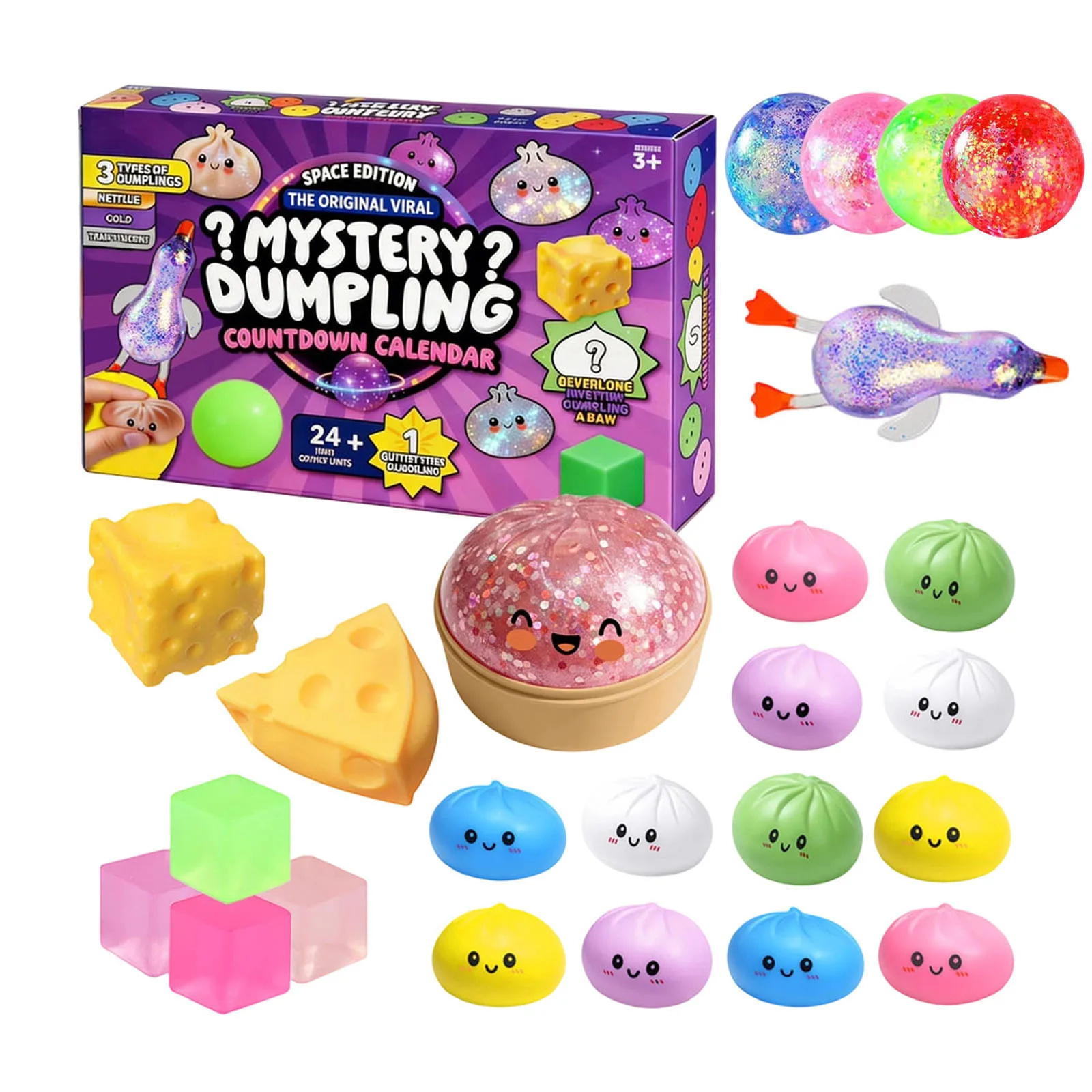 2026 Dumpling Squishy Advent C - Advent Calendar Gift review and price
