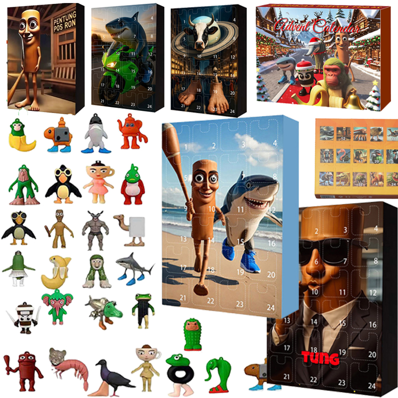 2025 Italian Brainrot Christma - Advent Calendar Gift review and price