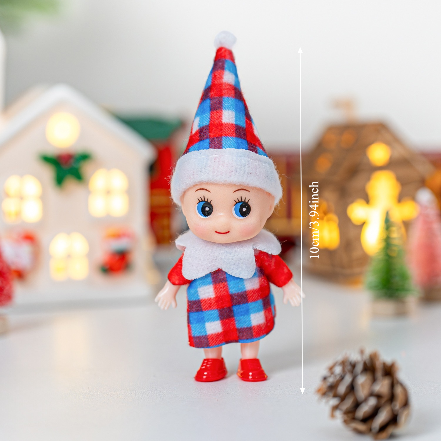 4/5/6 Pcs Mini Baby Elf Christ - Christmas Throw Blanket review and price