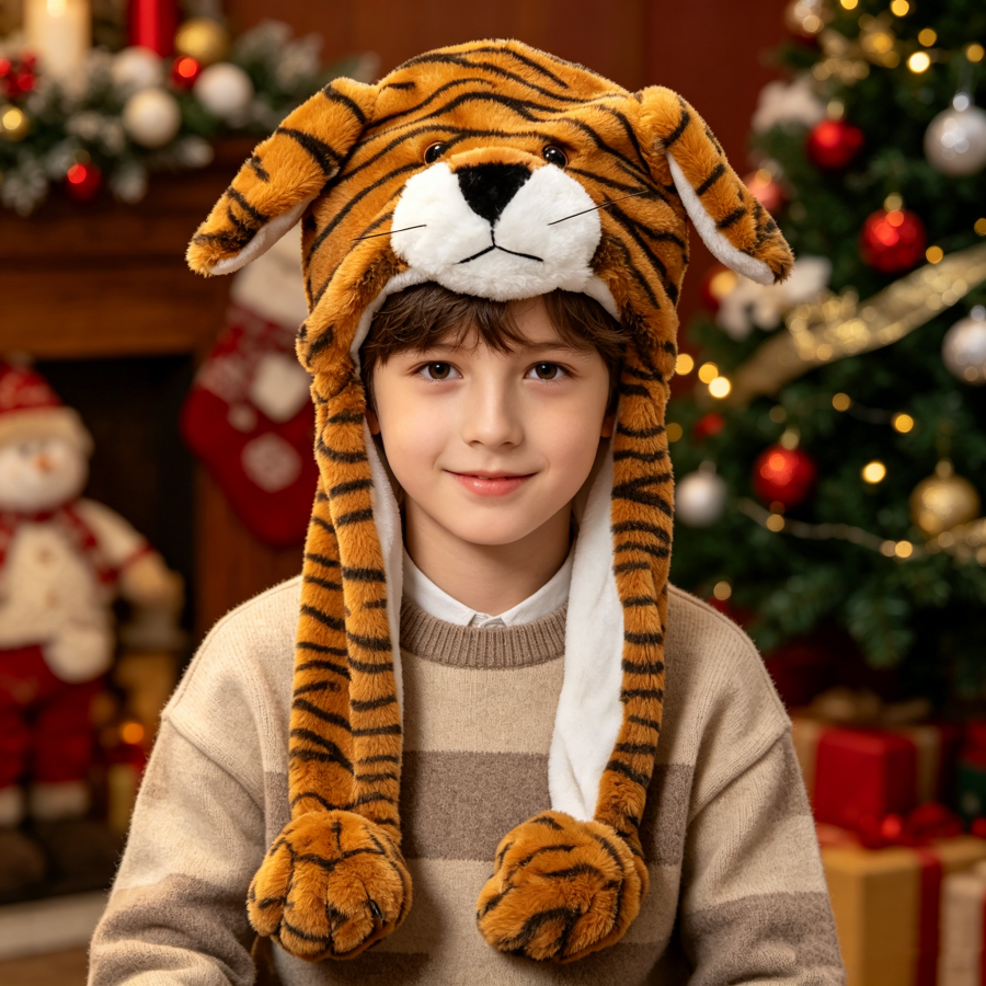Plush Ear-Protecting Hat, a Ti - Santa Hat Plush review and price