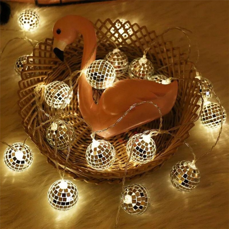 1.5m LED Mirror Ball String Li - Led Fairy String Lights review and price