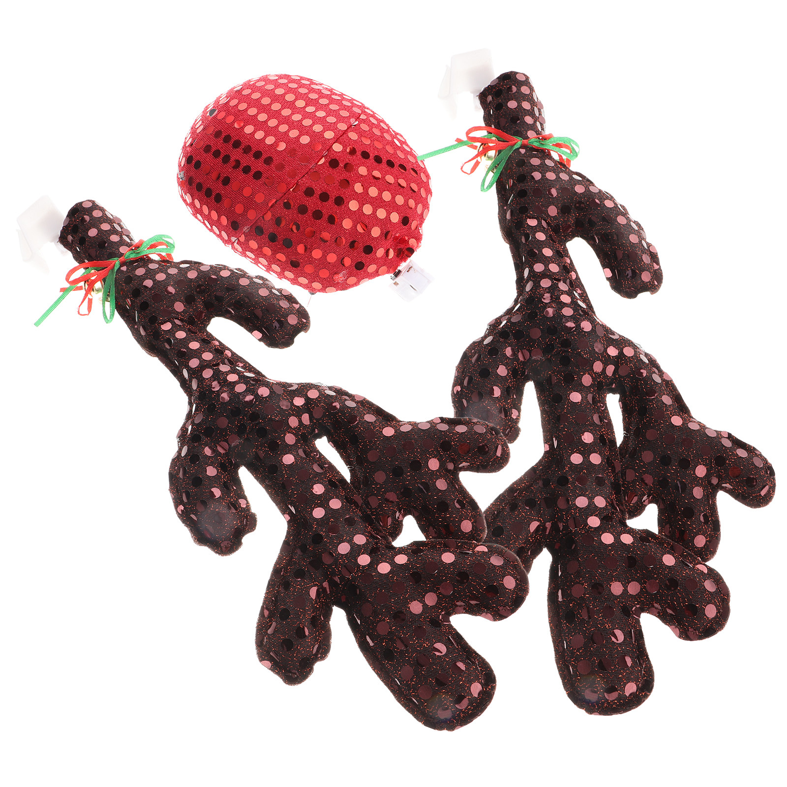 1Set Light Up Christmas Car An - Reindeer Antlers Headband review and price
