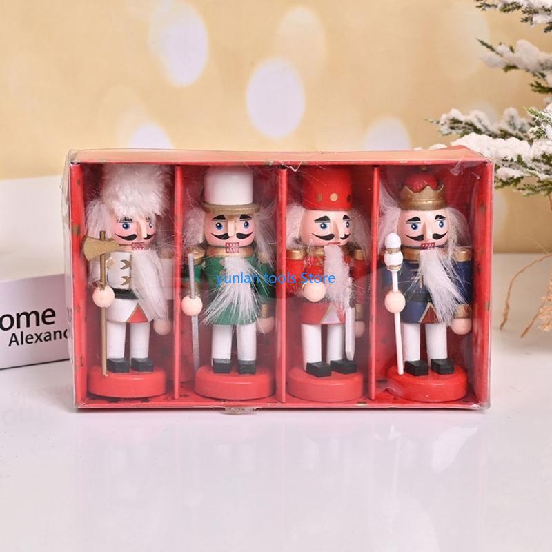 50LB 4Pcs Wooden Nutcracker Ki - Nutcracker Figurine review and price