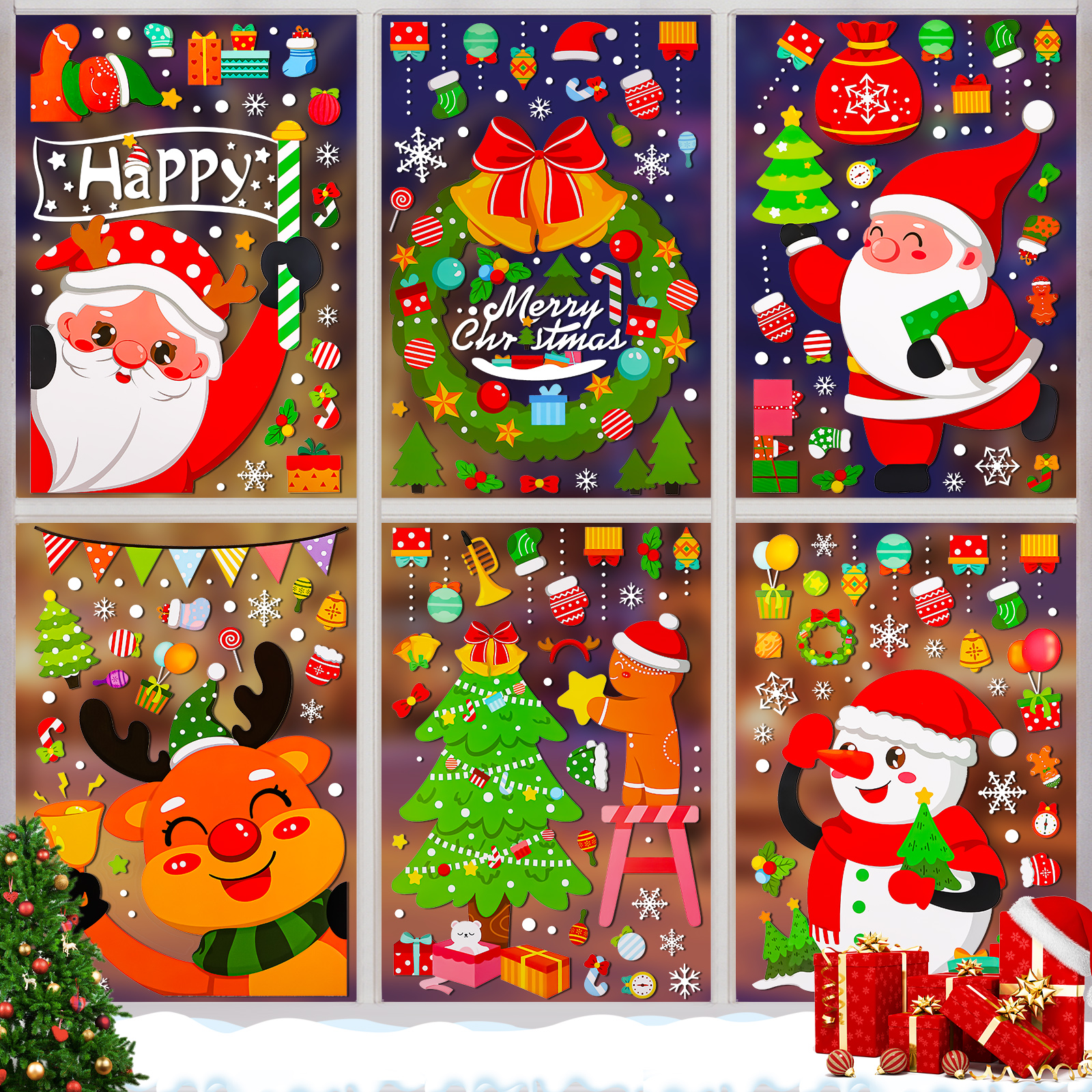 Removable Christmas PVC Static - Snowflake Window Decal review and price