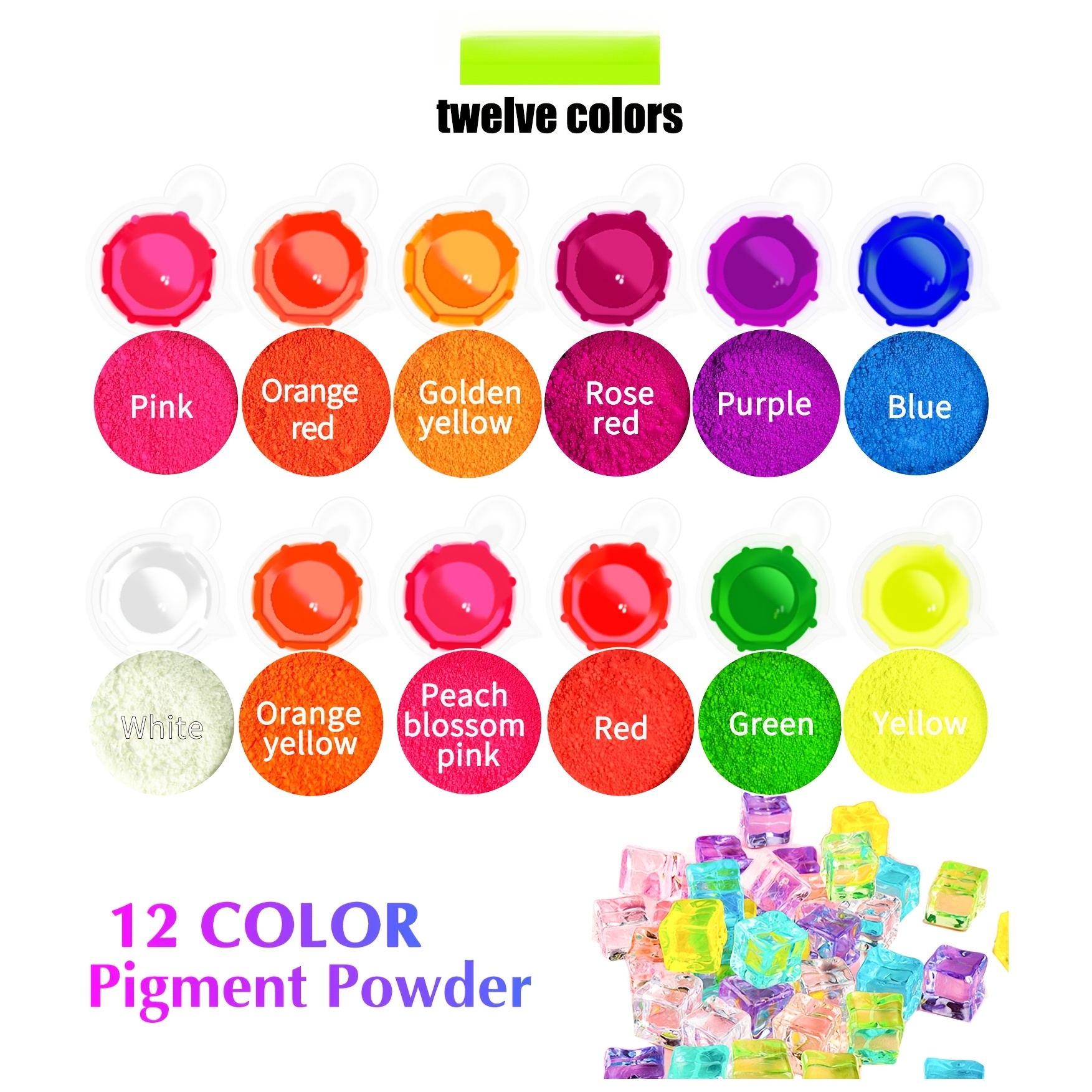 Fluorescent Powder/Neon Resin  - Holiday Candle Set review and price